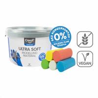Creall modelirna masa Ultra soft, 5 g, lonček, mešanica barv – × 220