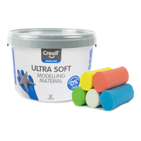 Creall modelirna masa Ultra soft, 5 g, lonček, mešanica barv