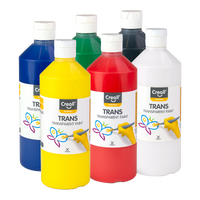Creall set transparentnih barv Trans, 6 × 500 ml