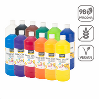 Creall tempera barve, 1 000 ml, mešanica barv – 12 ×
