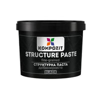 Črna finozrnata strukturirna pasta Kompozit | Različni zvezki