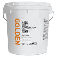 Črni akrilni gesso GOLDEN Black Gesso