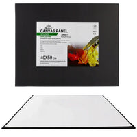 Črno šepsirano platno na lepenki Phoenix 3 mm, 40x50 cm, 5 kosov