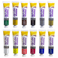 DALER ROWNEY Graduate set akrilnih barv 12 x 22 ml
