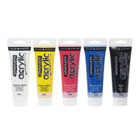 DALER ROWNEY Graduate set akrilnih barv 5 x 120 ml