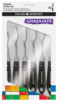 DALER ROWNEY Graduate komplet slikarskih lopatic 6 kosov