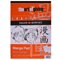 DALER ROWNEY Manga blok za markerje 70 g - 50 listov, A3