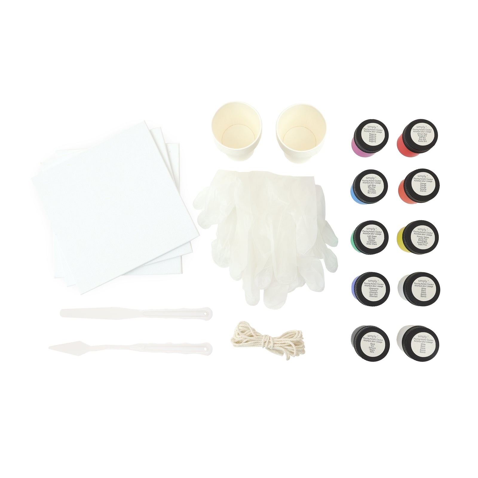 DALER ROWNEY D&R Simply popoln set za pouring