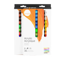 Set akrilnih barv DALER ROWNEY Simply 36 x 12 ml