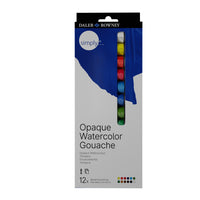 DALER ROWNEY Simply set gvaš barv 12 x 12 ml