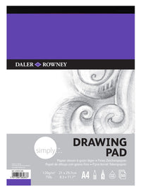 DALER ROWNEY Simply skicirka A4 120 g 50L lepljena