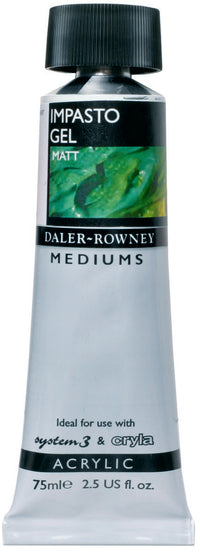 DALER ROWNEY D&R System3 matni impasto gel 75 ml