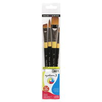 DALER ROWNEY System3 set čopičev za akril SH 401 4 kos