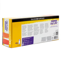 DALER ROWNEY Graduate set akrilnih barv 48 x 22 ml