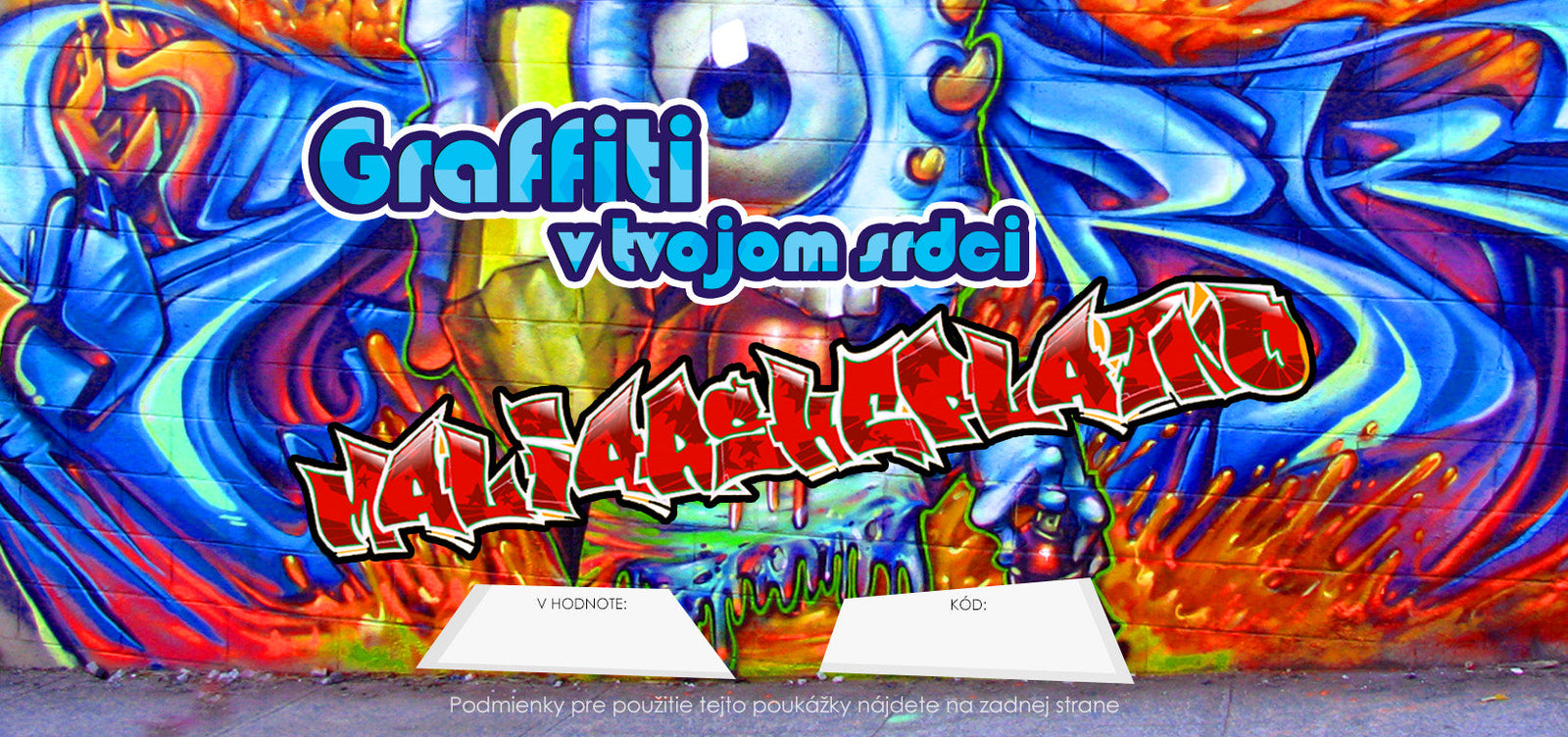 Darilni BON - Graffiti v tvojem srcu