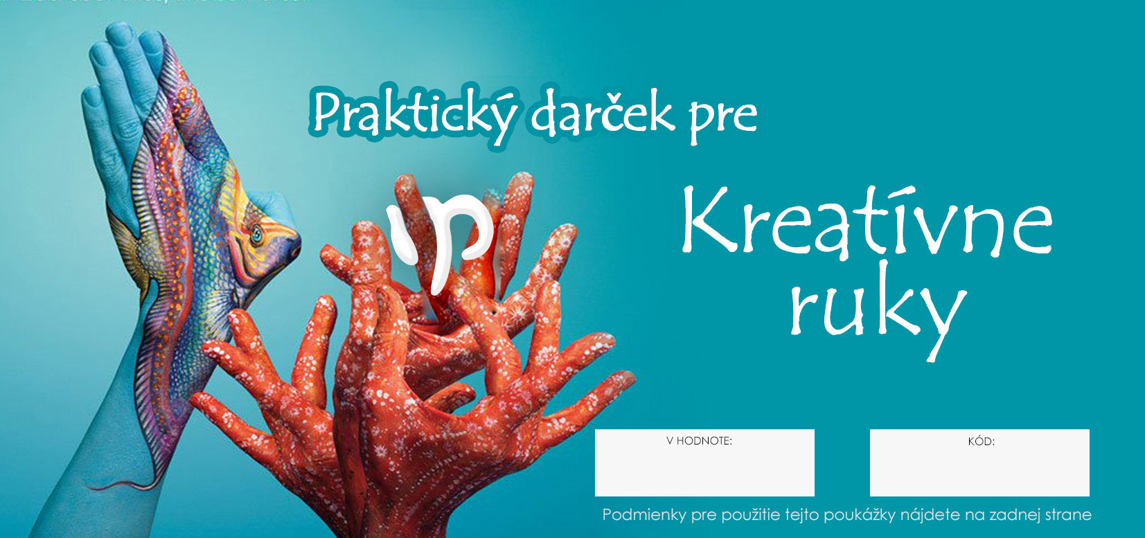 Darilni BON - Praktično darilo za velike umetnike – pogled 2