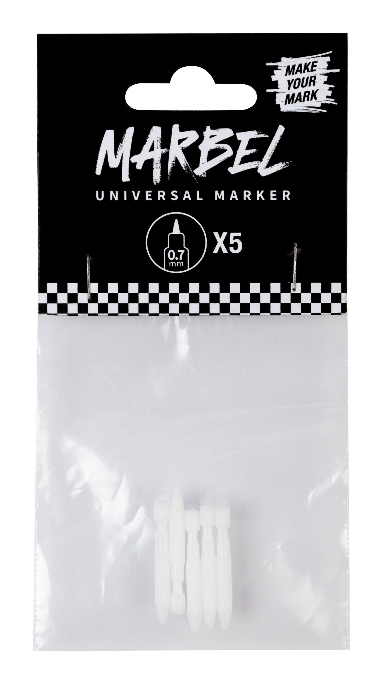 DARWI Marbel nadomestne konice 0,7 mm – 5 kosov