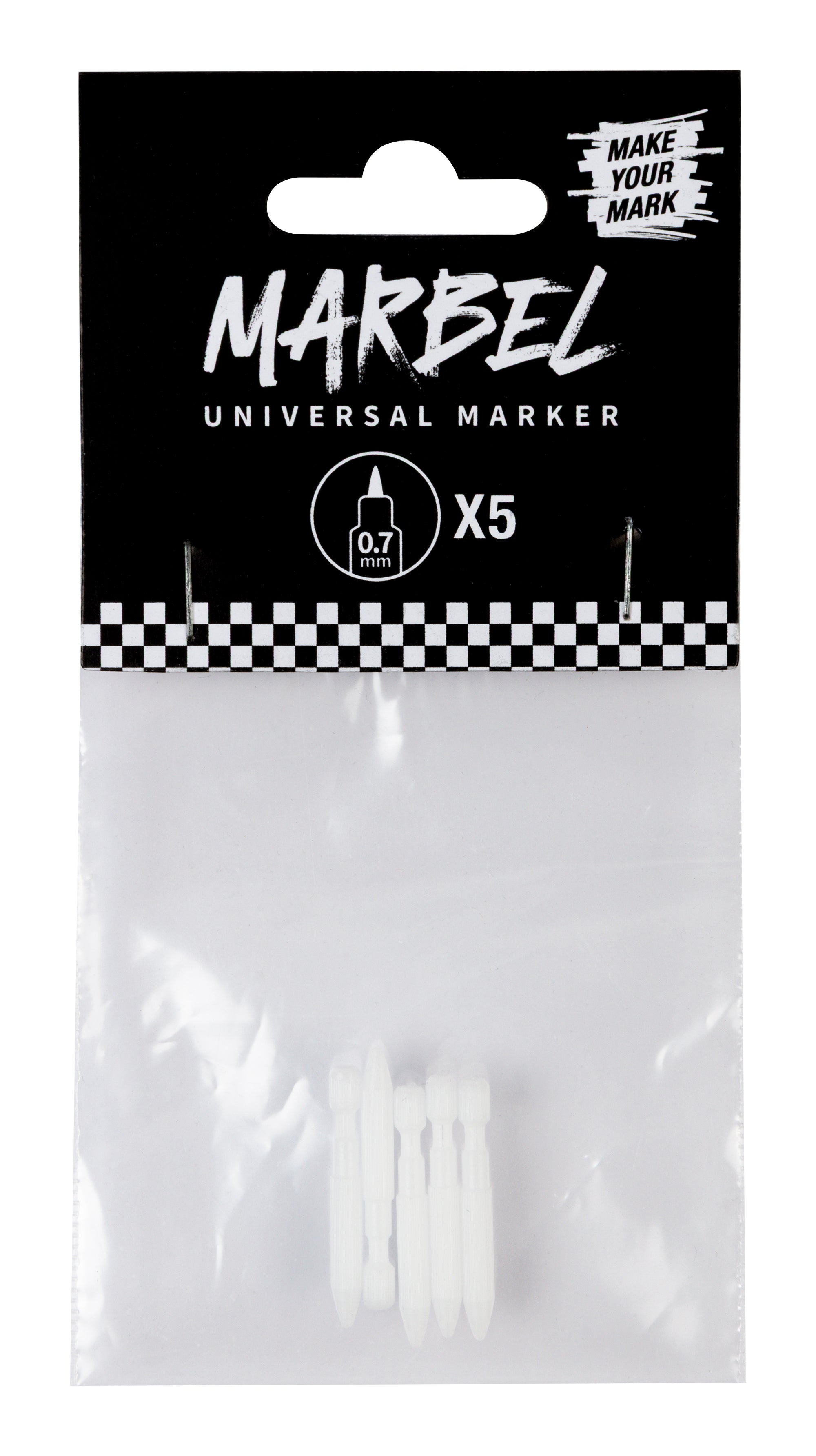 DARWI Marbel nadomestne konice 0,7 mm – 5 kosov