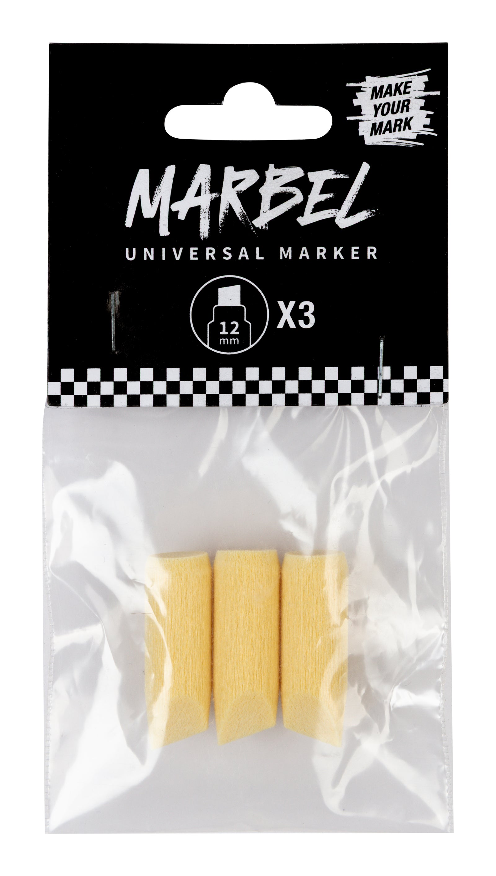 DARWI Marbel nadomestne konice 12 mm – 3 kos