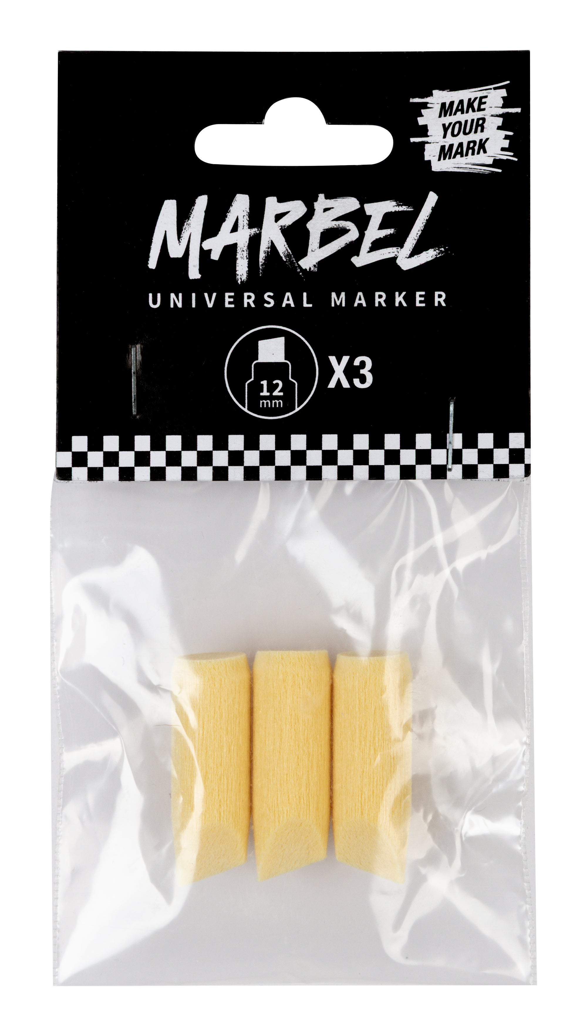DARWI Marbel nadomestne konice 12 mm – 3 kos
