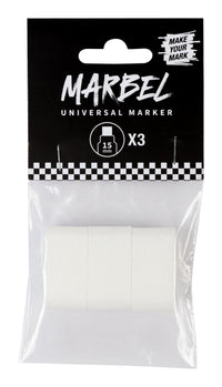 DARWI Marbel nadomestne konice 15 mm – 3 kos