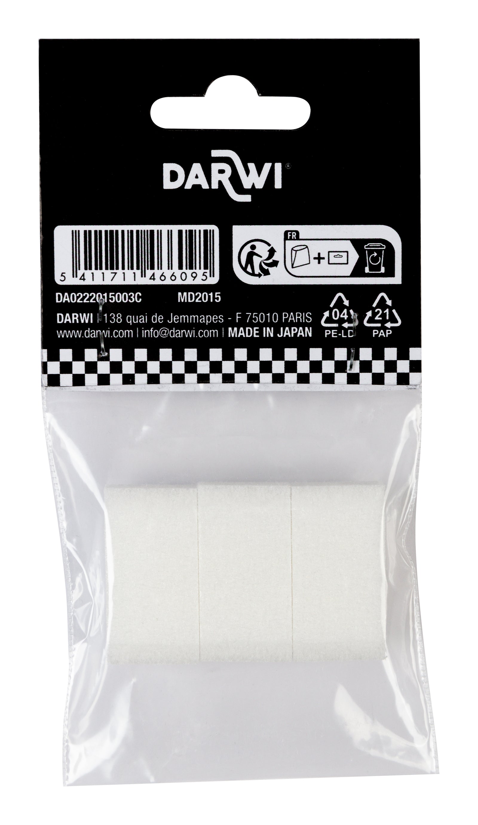 DARWI Marbel nadomestne konice 15 mm – 3 kos