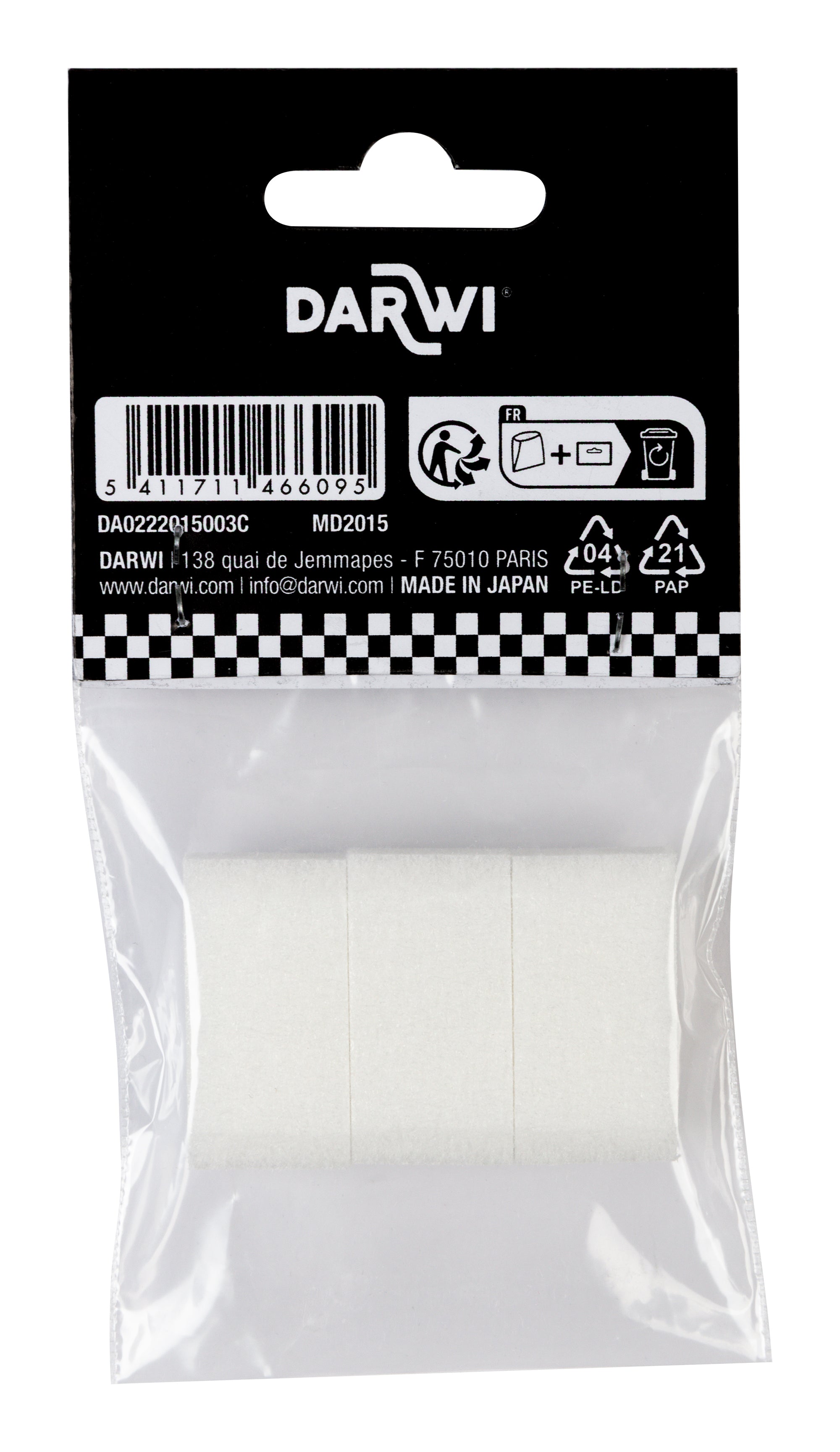DARWI Marbel nadomestne konice 15 mm – 3 kos