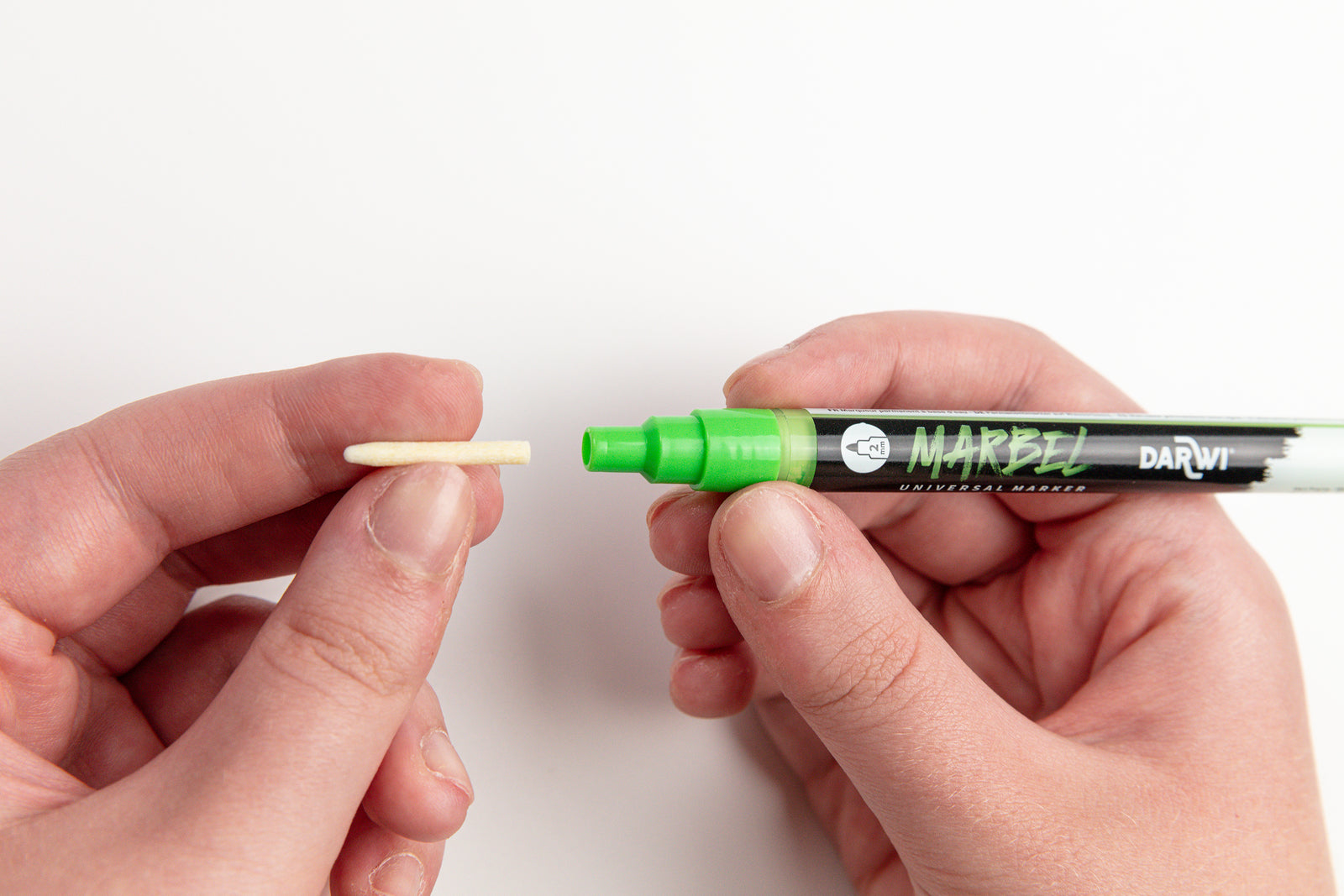 Nadomestne konice za flomastre DARWI Marbel 2 mm 5 kos