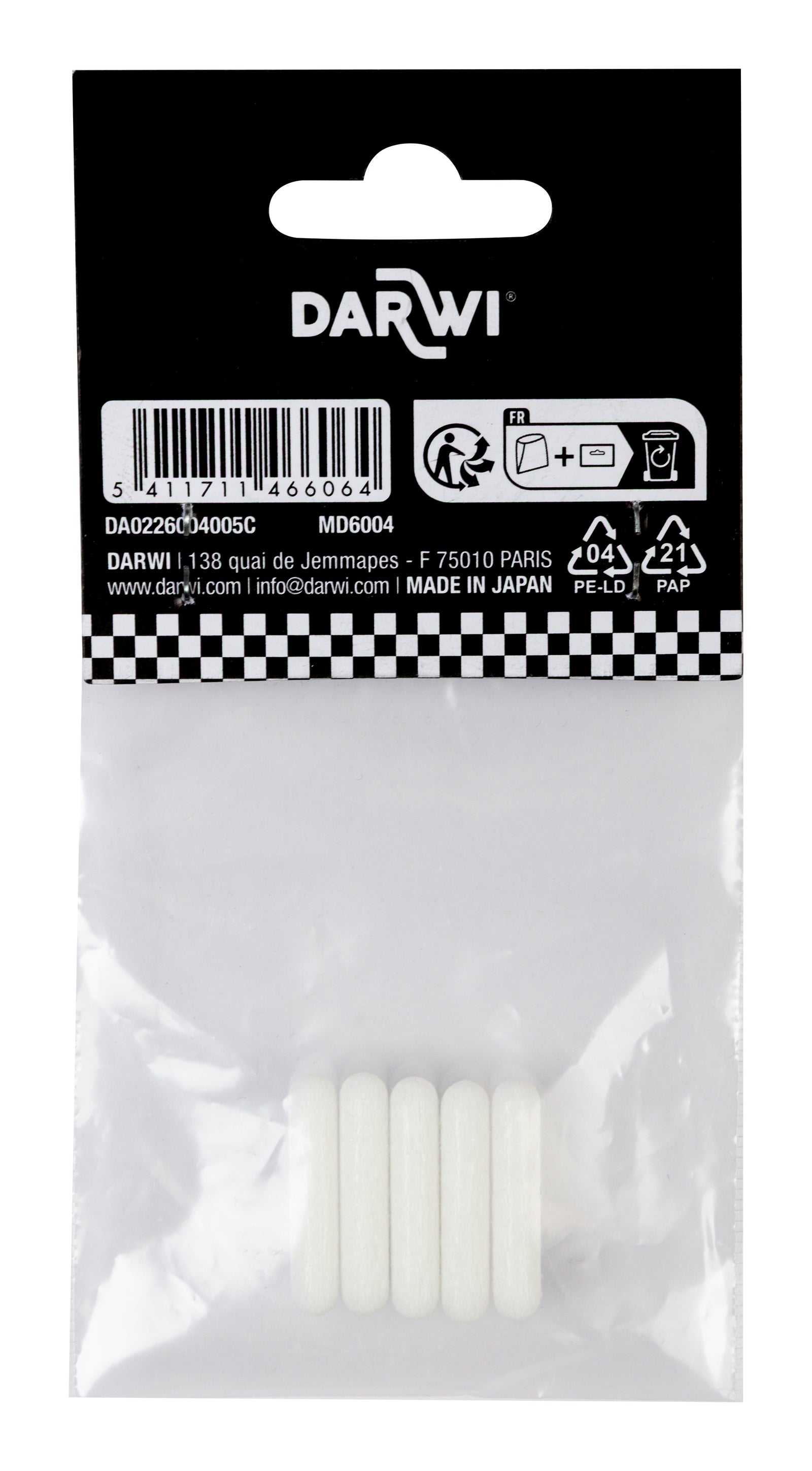 DARWI Marbel nadomestne konice 4 mm – 5 kosov
