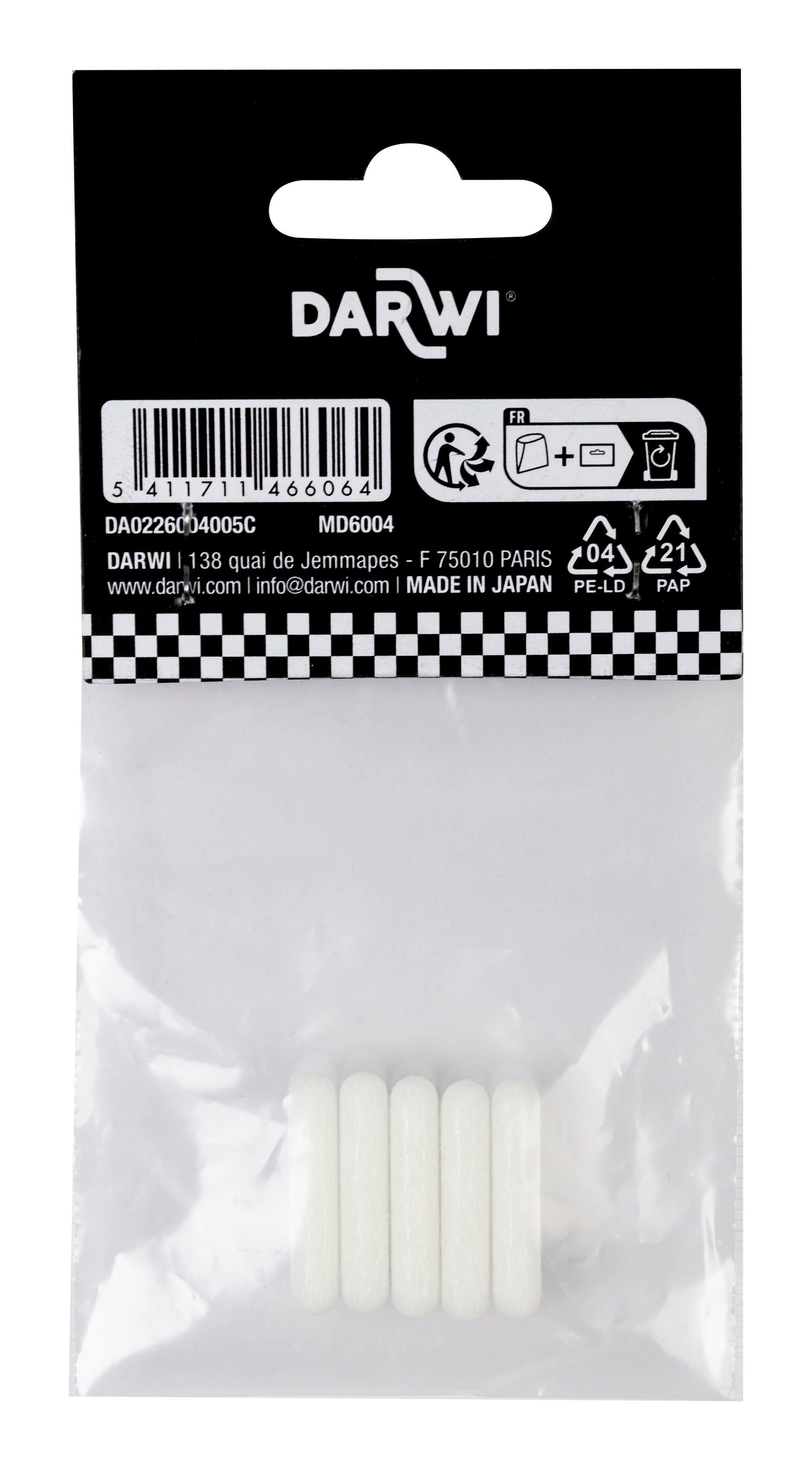 DARWI Marbel nadomestne konice 4 mm – 5 kosov