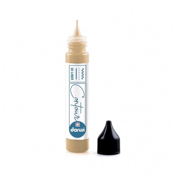 DARWI obrisi vitražnega stekla 30 ml | različne barve – pogled 2