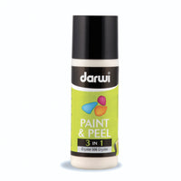 Barva za steklo, ki se odlepi DARWI Paint & Peel 3v1 80 ml – prosojna