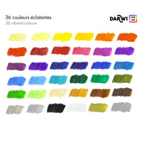 DARWI set akvarelnih barvic – 36 kosov