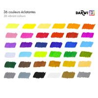 DARWI set barvic 36 kosov