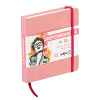 DARWI skicirni blok Soft Pink 14 x 14 cm 140 g 80L