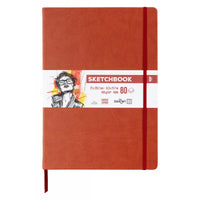 DARWI skicirni blok Terracotta A4 140 g 80L