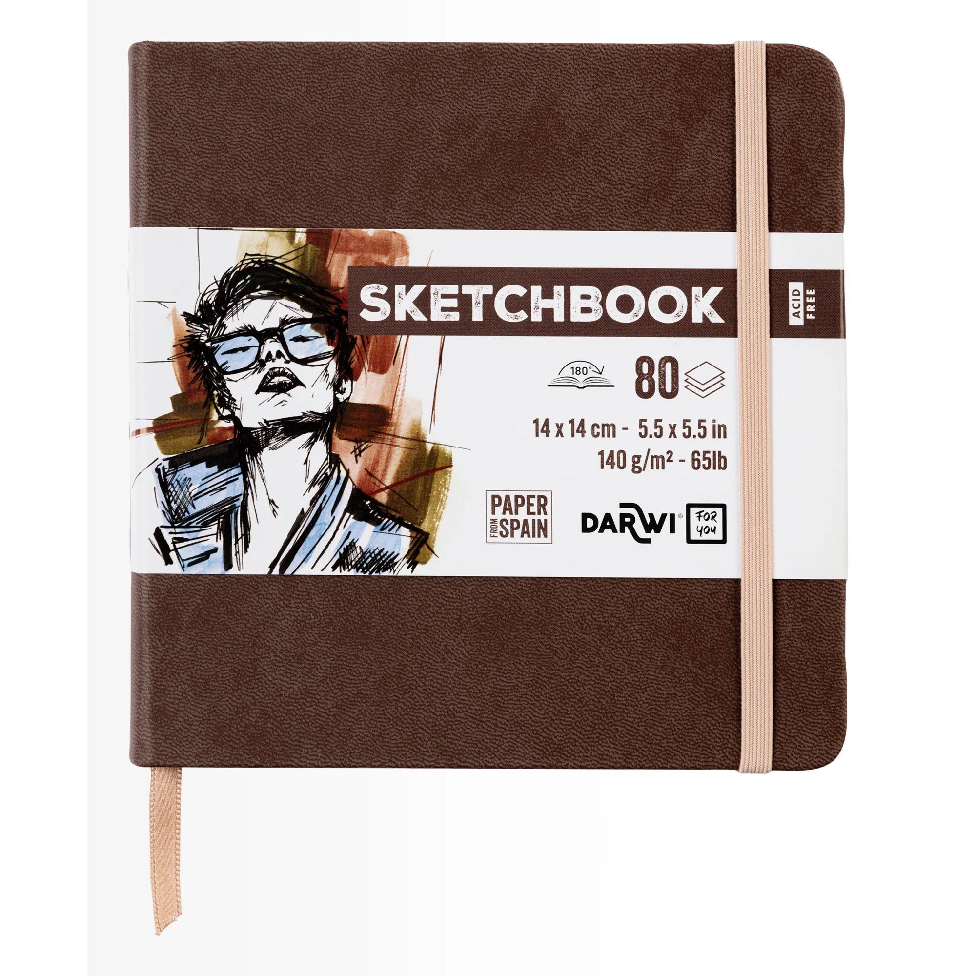 Skicirka DARWI Brown 14 x 14 cm 140 g 80L