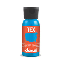 DARWI TEX Barva za tkanine 50 ml – 280 turkizno modra