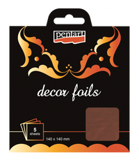 Decor foils metallic 14 x
