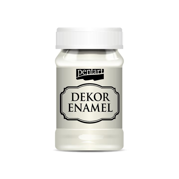 Dekorativni emajl Pentart 100 ml – off-bela