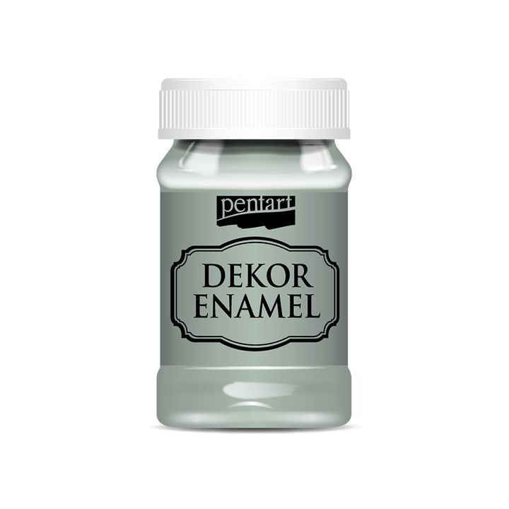Dekorativni emajl Pentart 100 ml – olivno-zelena
