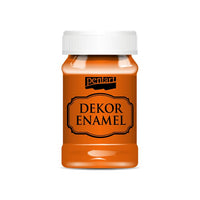 Dekorativni emajl Pentart 100 ml – oranžna