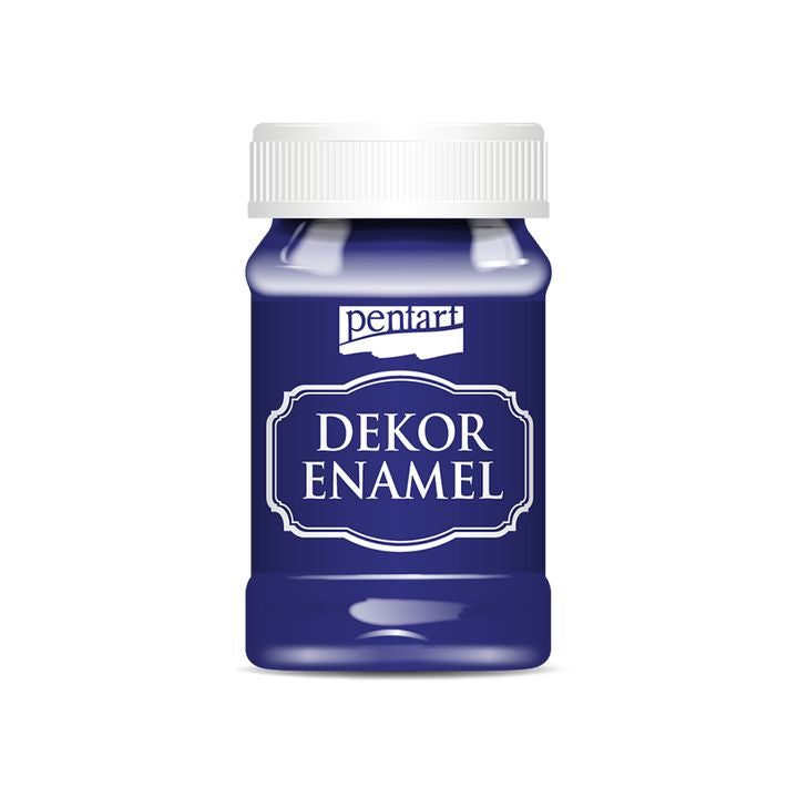 Dekorativni emajl Pentart 100 ml – temno-modra