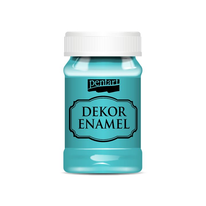 Dekorativni emajl Pentart 100 ml – turkizno-modra