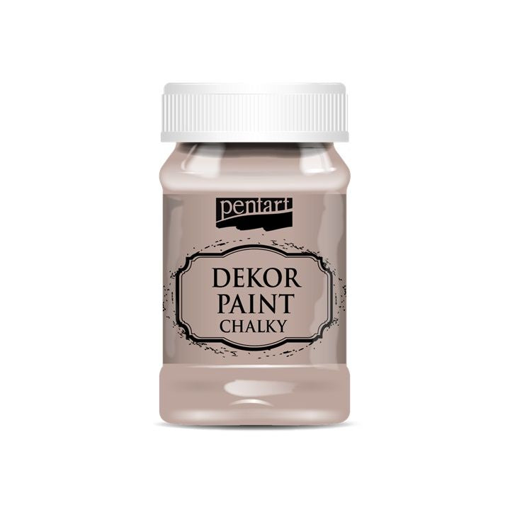 Dekorativna barva Pentart Chalky – 21472 - Bela