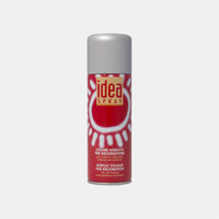 Dekorativna barva v spreju in lak MAIMERI Idea Spray 200 ml – Srebrna