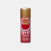 Dekorativna barva v spreju in lak MAIMERI Idea Spray 200 ml – Temno zlata