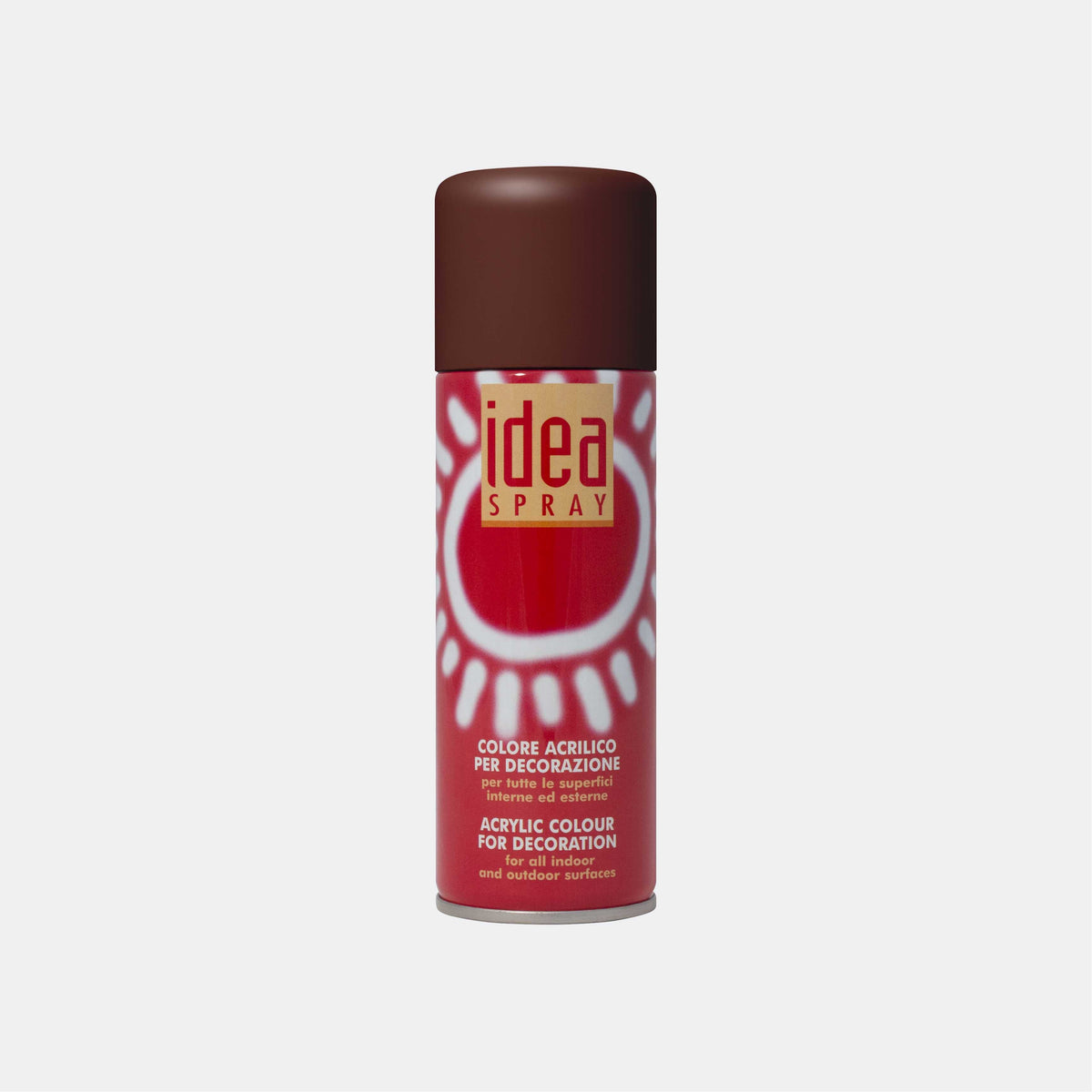 Dekorativna barva v spreju in lak MAIMERI Idea Spray 200 ml – Žgana siena