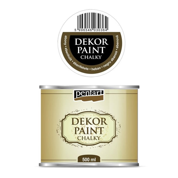 Dekorativna kredna barva Chalky Pentart 500 ml | različni odtenki – pogled 11