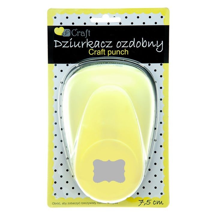 Dekorativni luknjač 7,5 cm | Dekorativna etiketa